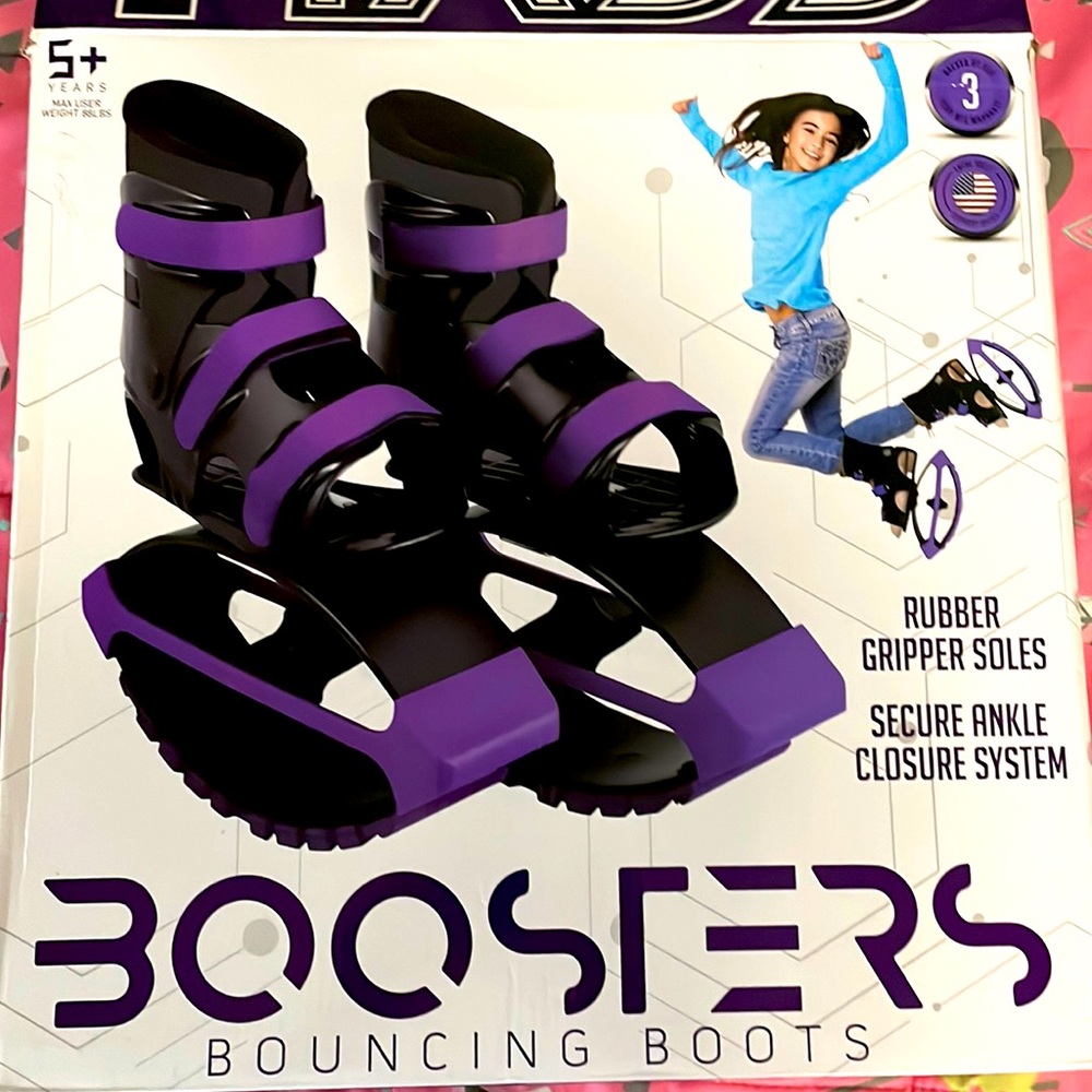 Girls jump boots